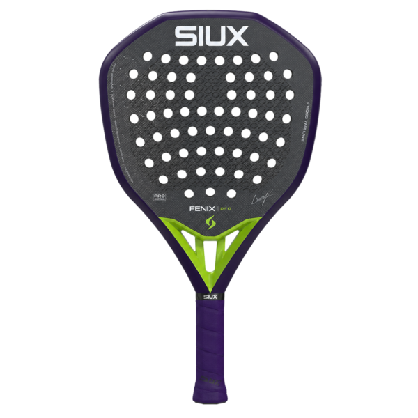 راکت پدل سیوکس Fenix Pro Glow Purple 2026 لئو آگسبورگر نمای جلو