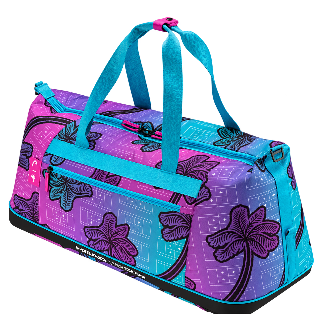 HEAD Tour Duffle Racquet Bag L PTC 2026 کیف تنیس 9 راکته Palm Tree Crew