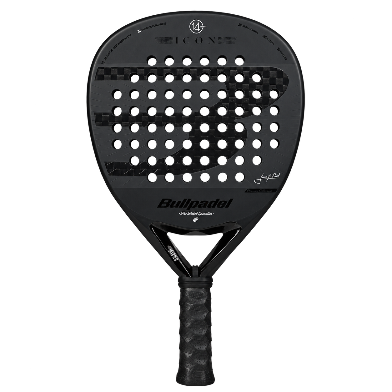 راکت پدل Bullpadel Icon 27 نمای جلو