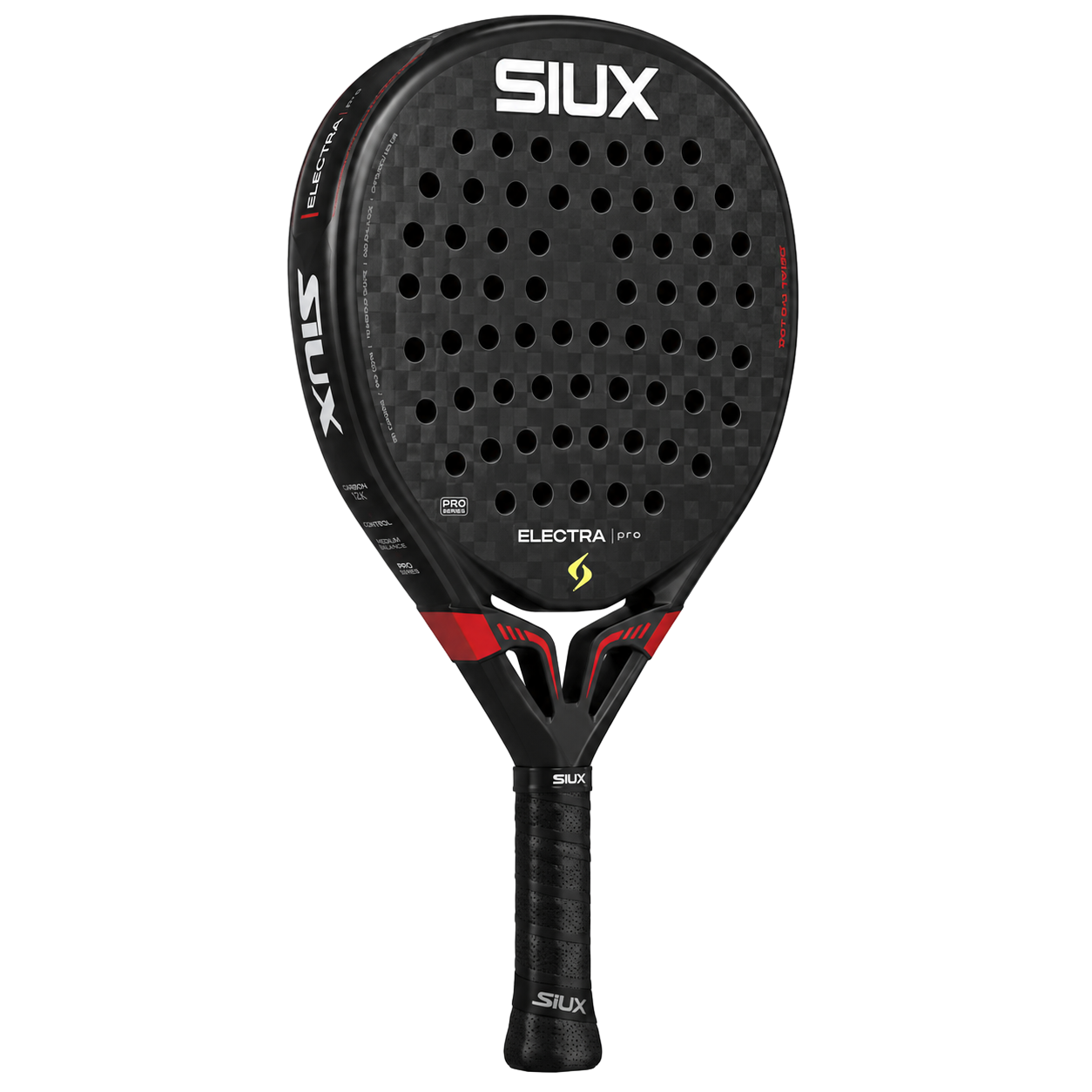 راکت پدل Siux Electra Pro Shadow Red 2026