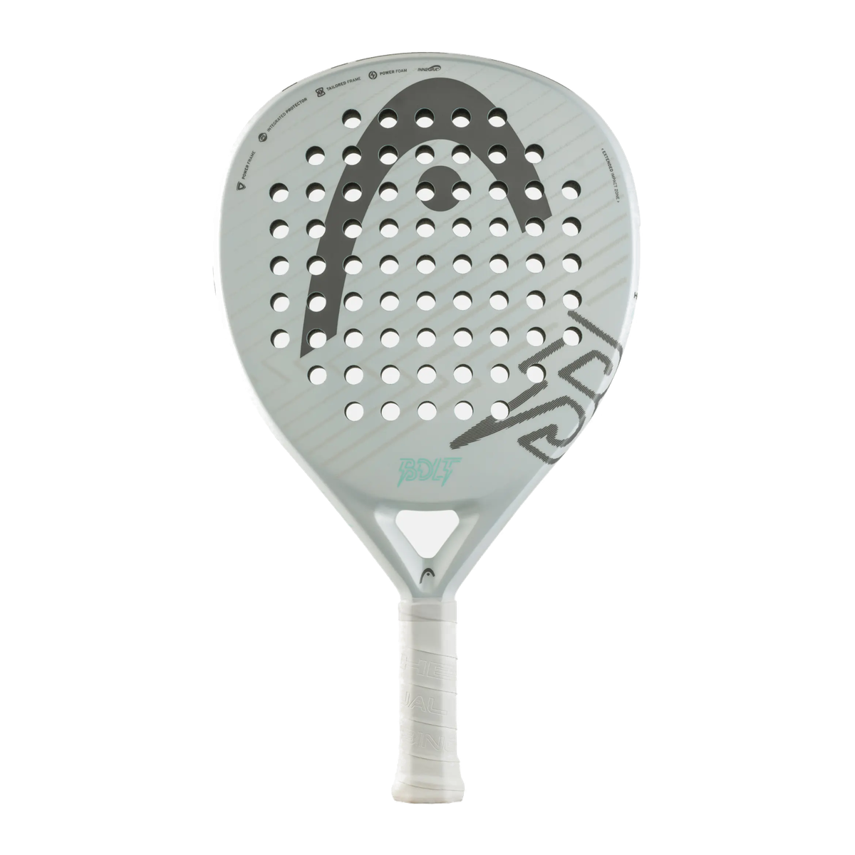 HEAD Bolt 2026 White/Grey نمای 2