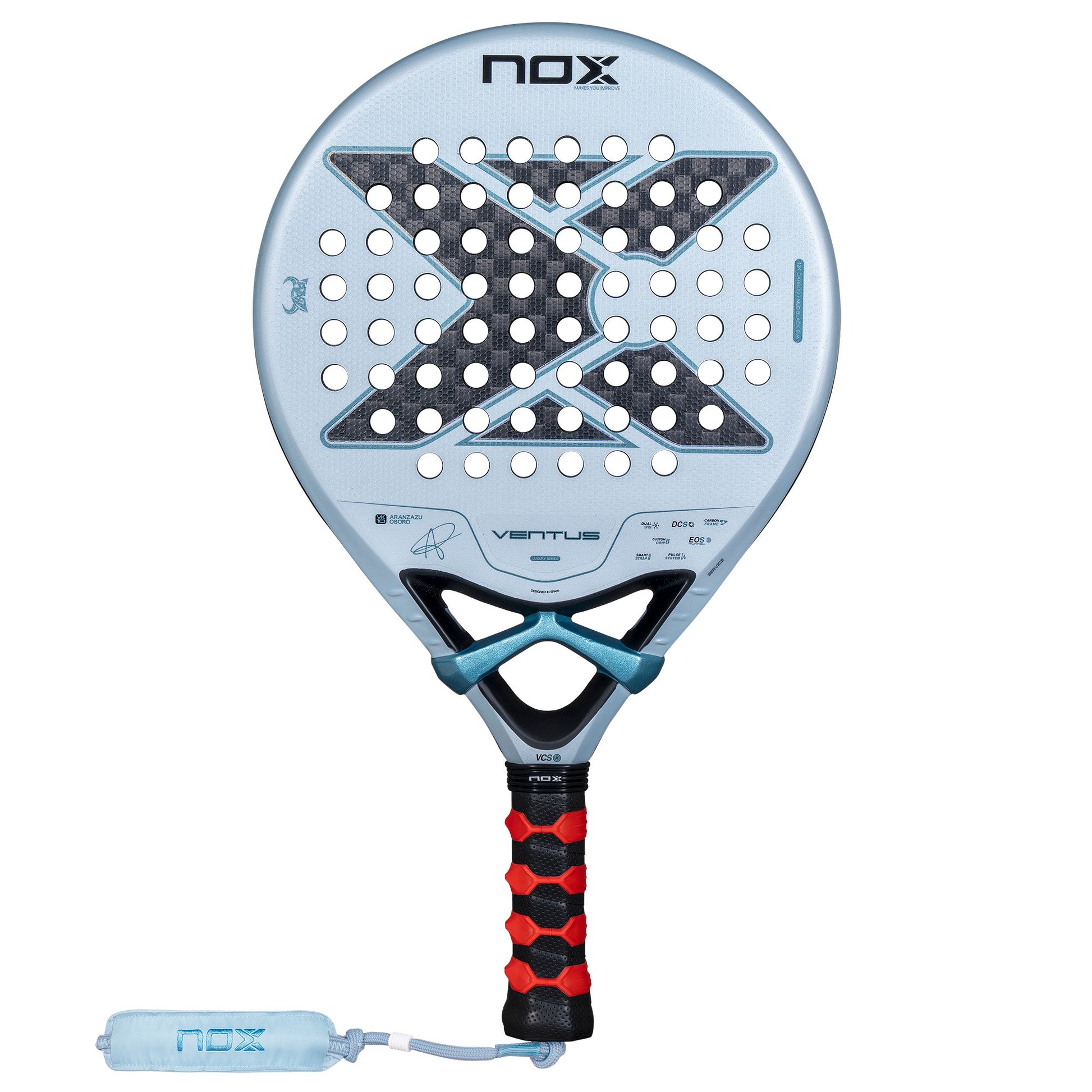 راکت پدل NOX Ventus Control 12K 2027 نمای روبرو