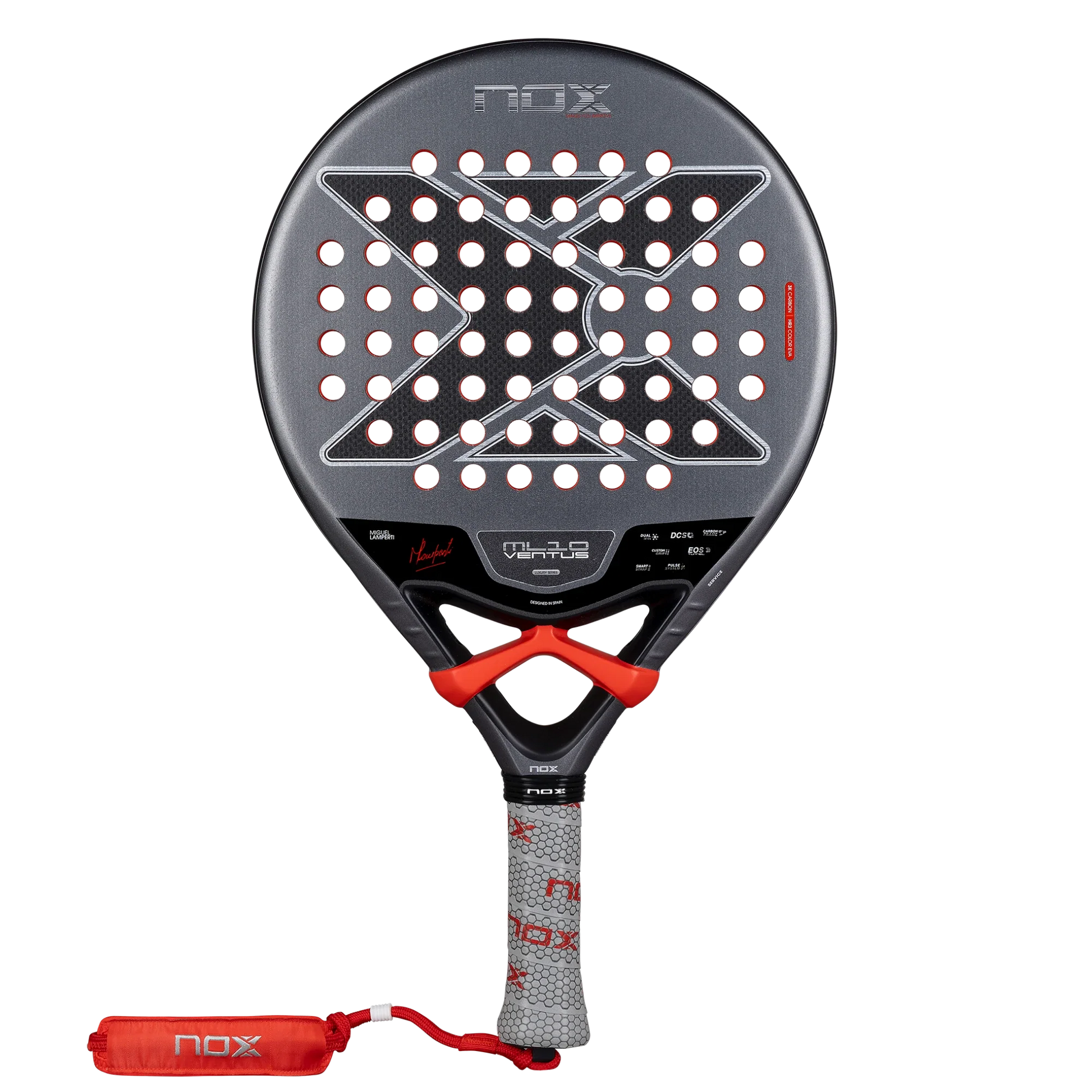 راکت پدل NOX ML10 Ventus Control 3K 2026 نمای روبرو